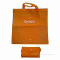Promotional Foldable Nonwoven Shopping Bag, Customized Sizes and Logos are Accepted